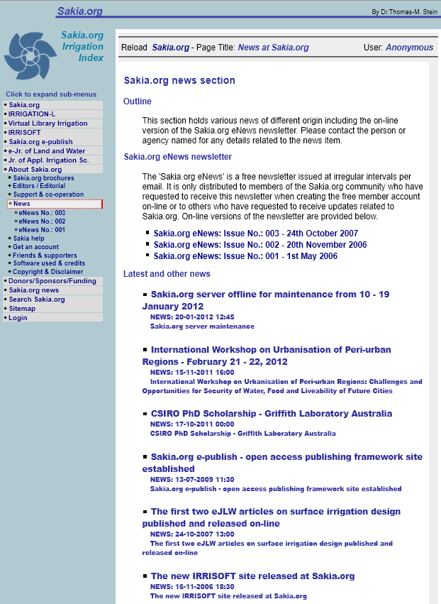 Sakia.org eNews @ sakia.org - Click to enlarge Sakia.org eNews @ sakia.org